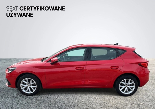 Seat Leon cena 69900 przebieg: 21200, rok produkcji 2021 z Przedecz małe 466